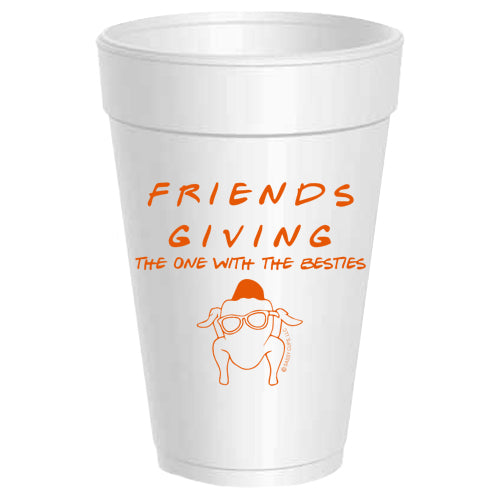 Friendsgiving Paper Cup, 16oz Paper Cup