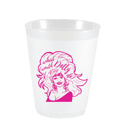 PINK MACHINE Dolly - 16oz Styrofoam Cups