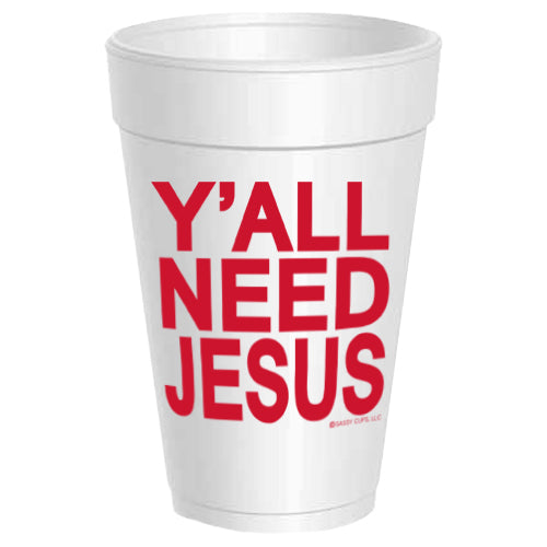Yall need Jesus Christian Funny For Girl Boy Teen' Water Bottle