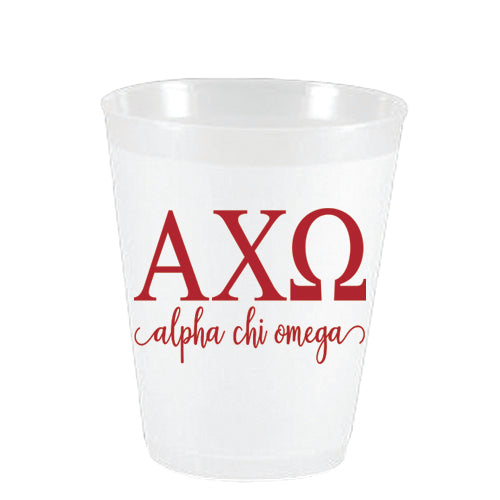 Alpha Chi Omega - ΑΧΩ - Frost Flex Cups