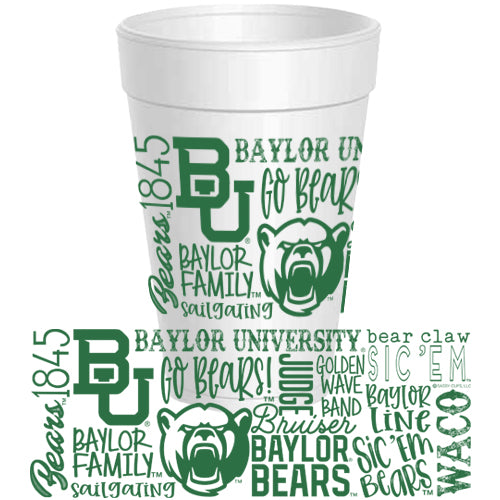 Baylor - Traditions Font Wrap - 25 pack