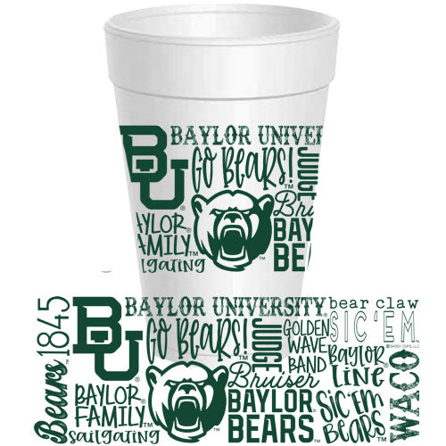 Baylor - Traditions Font Wrap - 25 pack