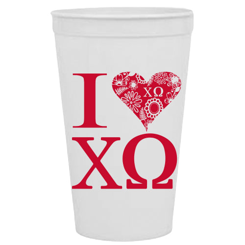 Chi Omega - ΧΩ - Stadium Cups