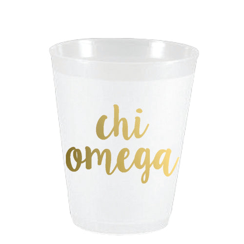 Chi Omega - ΧΩ - Frost Flex Cups