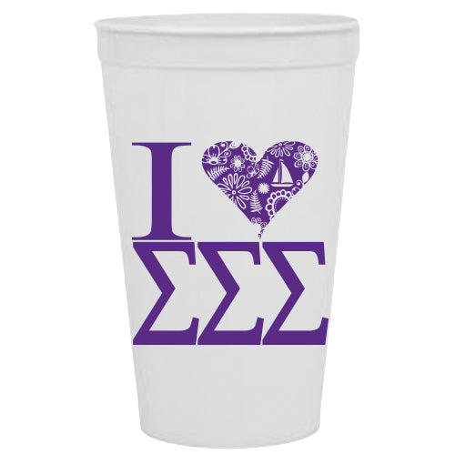 Sigma Sigma Sigma -  ΣΣΣ - Stadium Cups