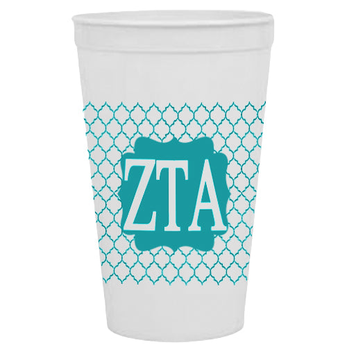 Zeta Tau Alpha -  ZTA - Stadium Cups