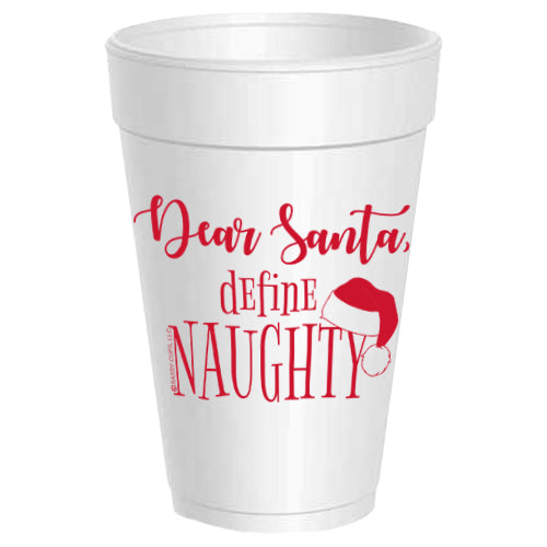 Dear Santa, Define Naughty - 25 pack