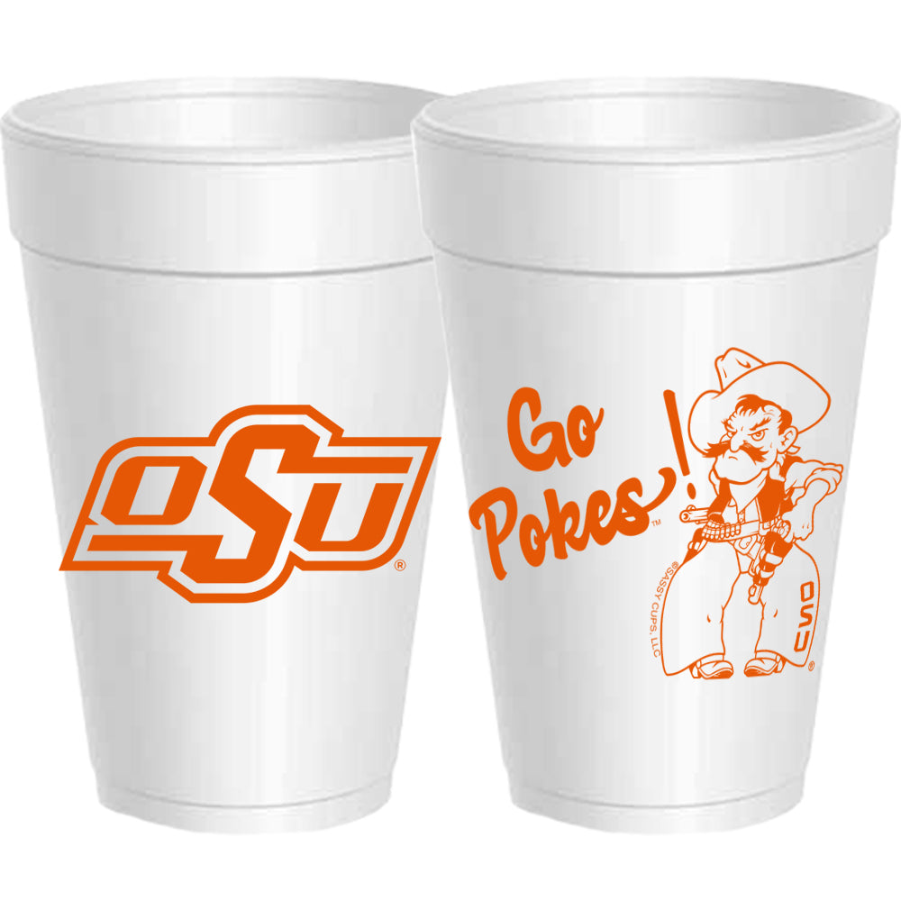 OSU - Go Pokes - 25 pack – Sassy Cups LLC