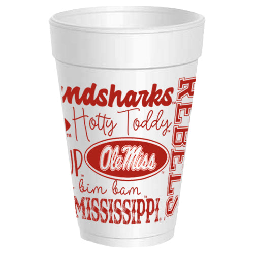 Ole Miss - Traditions Font Wrap - 25 pack