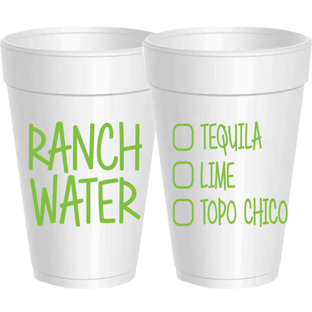 Ranch Water 25 Pack Sassy Cups Llc 9135