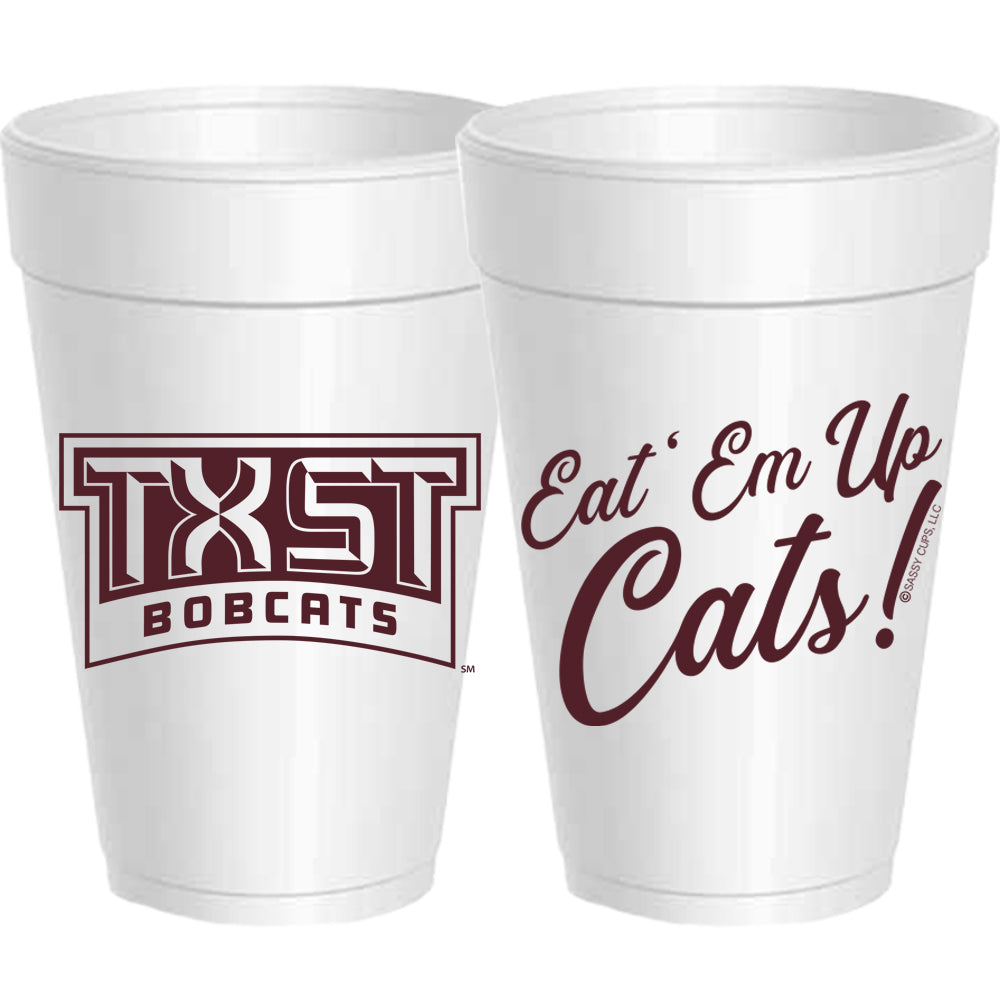 Texas State - Eat Em Up Cats - 25 pack